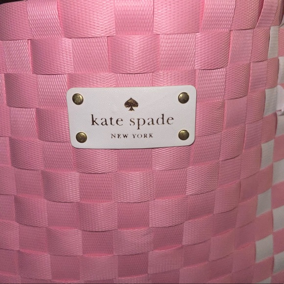 Kate Spade Limited Edition Woven Straw Tote Bag - Picture 3 of 7